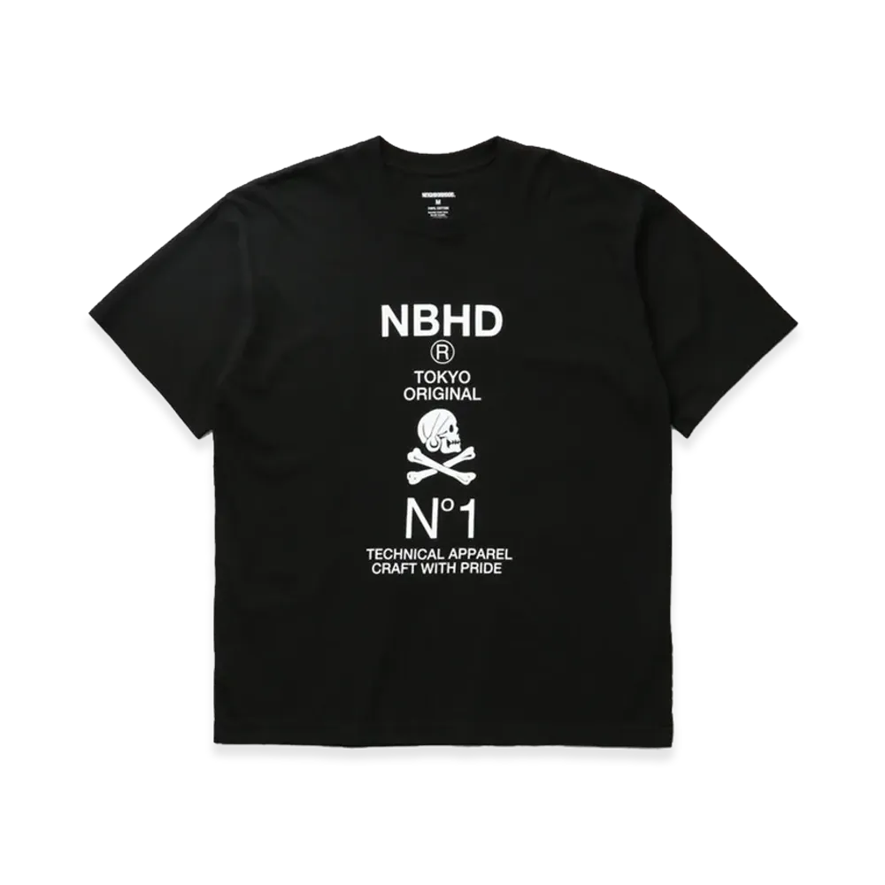 NEIGHBORHOOD NH . Tee SS-8 "Black"