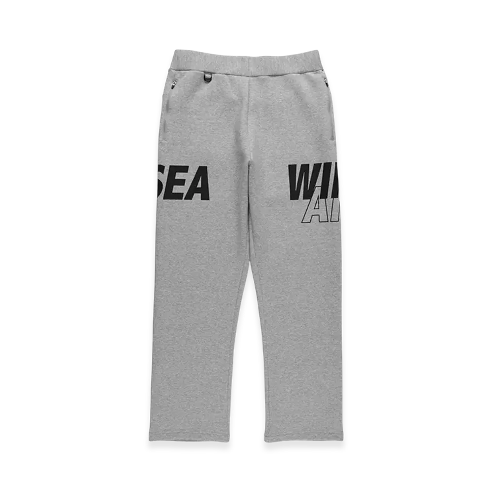 WIND AND SEA Relaxed Fit Ponte Sweat Pant "Gray"