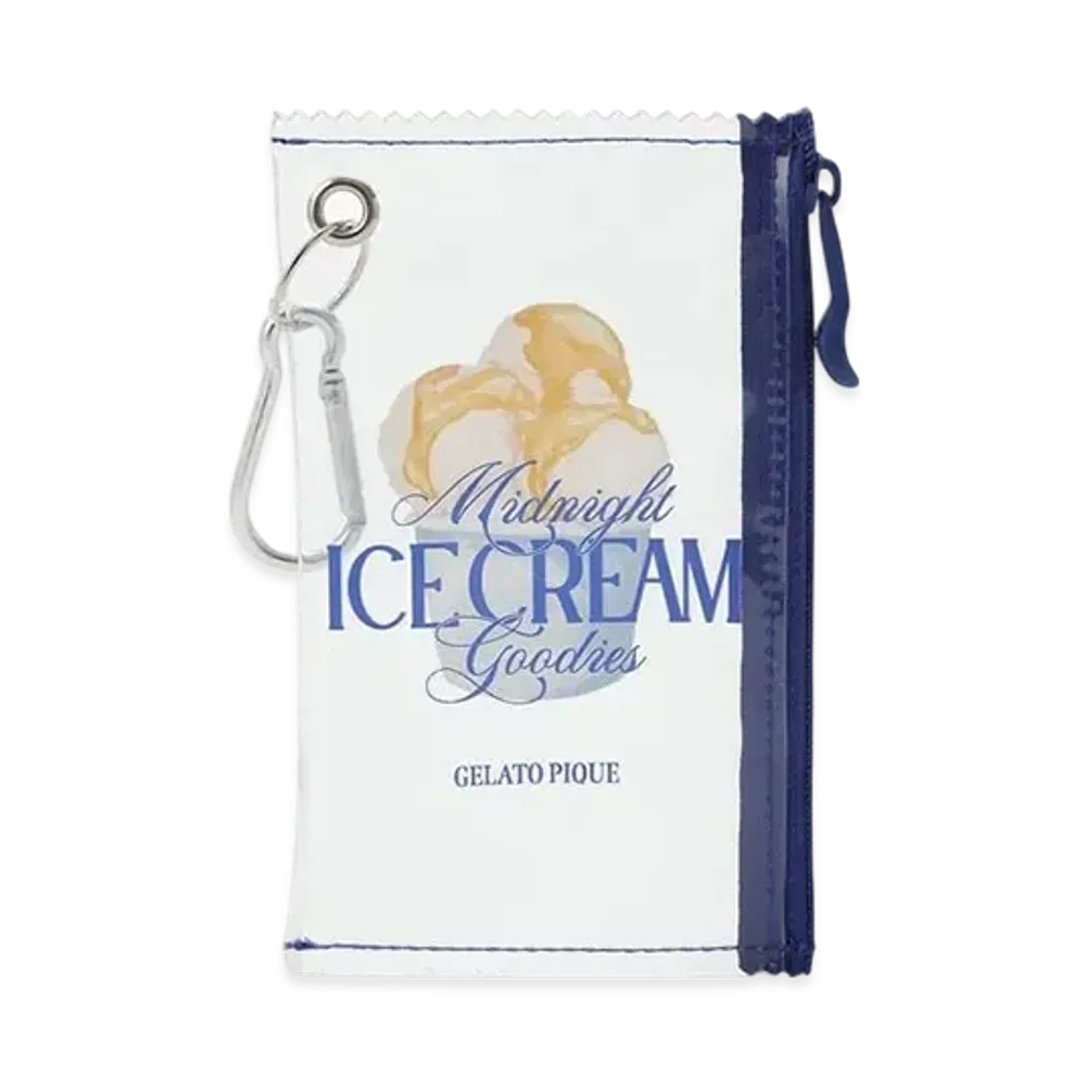 GELATO PIQUE Cool Collection Ice PVC Mini Pouch "Blue"