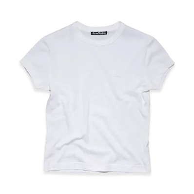 Acne Studios Crewneck T-Shirt "Optic White"