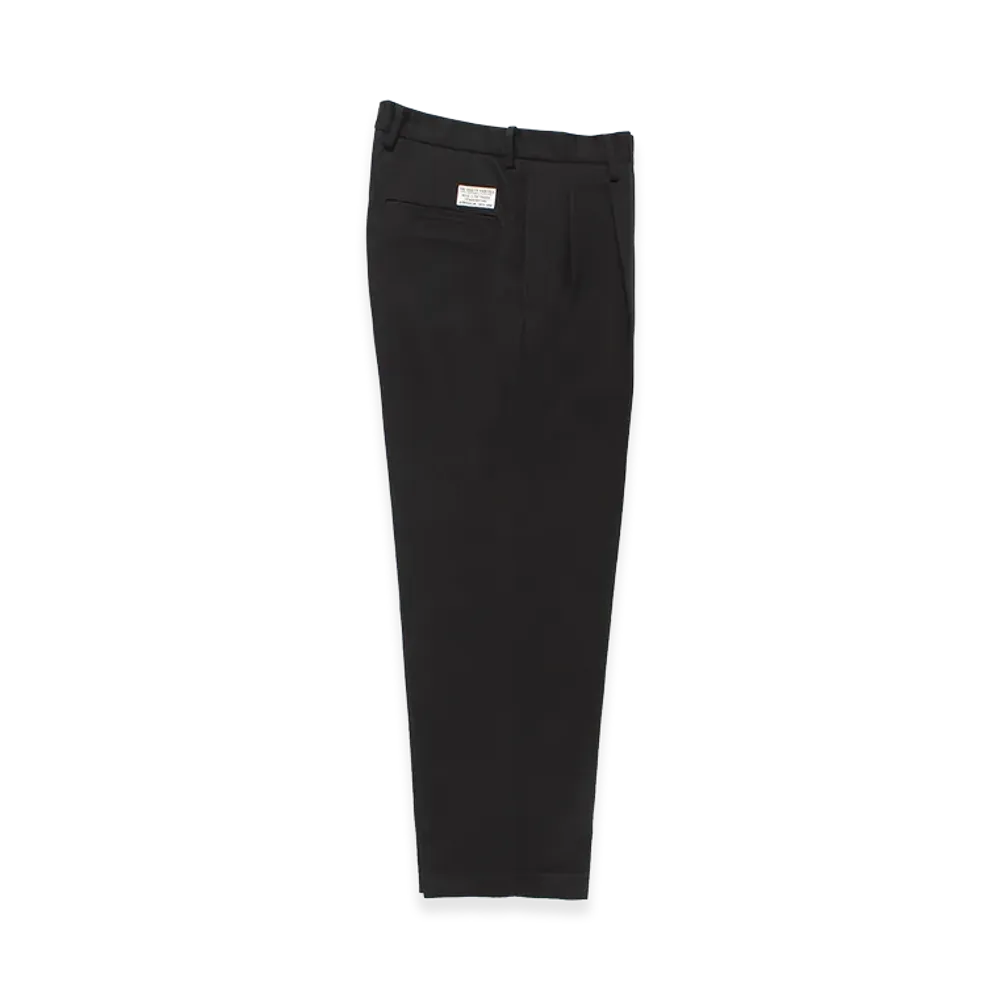 WACKO MARIA Double Pleated Chino Trousers "Black"