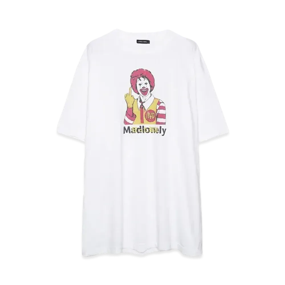 LONELY論理 MADLONELY TEE "WHITE"