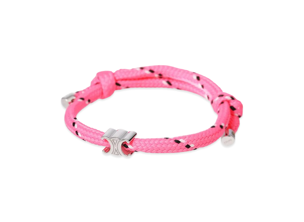 CELINE Beach Bracelet "Flashpink/Silver"