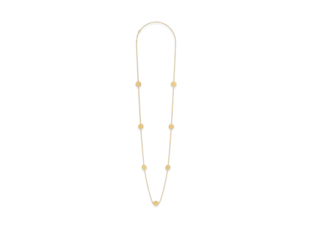 CELINE Heirlooms Medaille Sautoir in Brass "Gold"