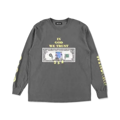 WIND AND SEA KOICHIRO TAKAGI X L/S T SHIRT "Charcoal"