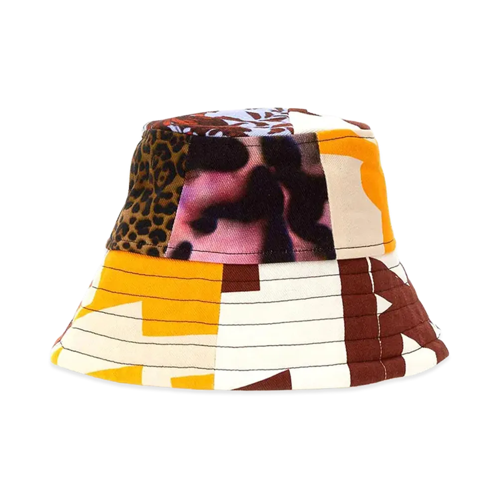 DRIES VAN NOTEN Bucket Hat "Dark Red"