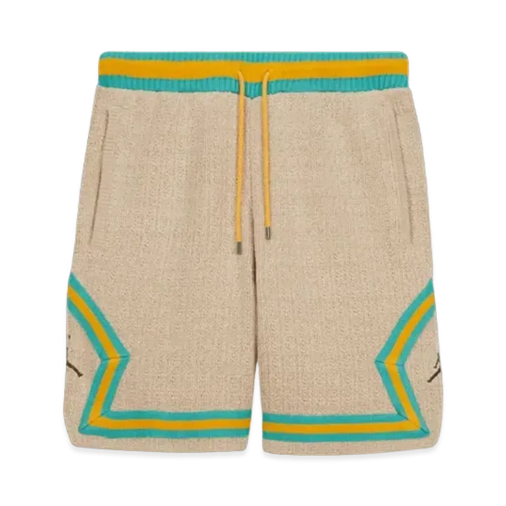 UNION x Jordan x Bephies Beauty Supply Men's Diamond Shorts "Beige"