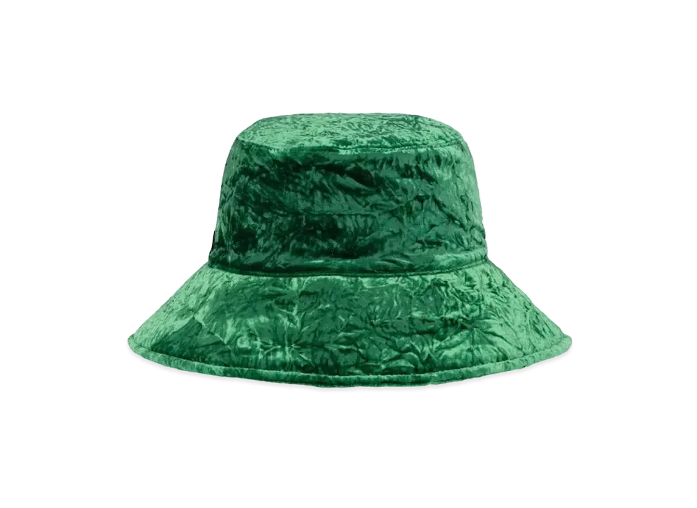MIU MIU Velvet Hat "Dark Green/Black"