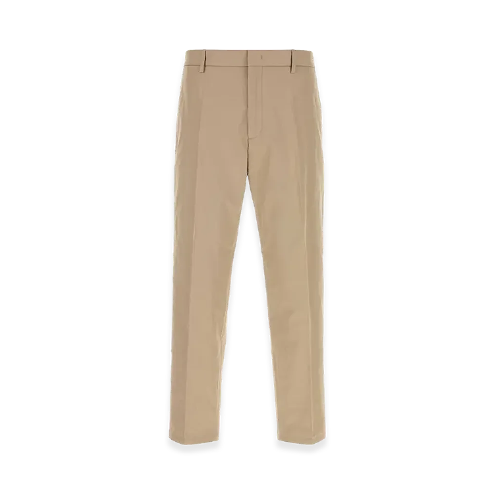 Jil Sander Cotton Pant "Camel/Sand"