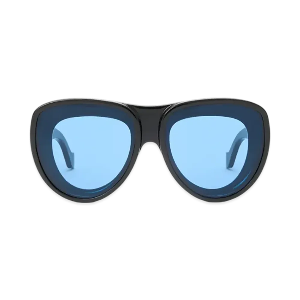 LOEWE Front Lens Aviator Sunglasses "Black"