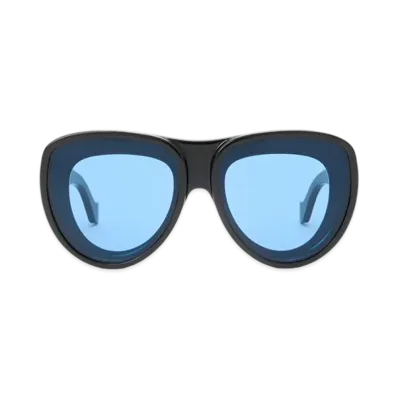 LOEWE Front Lens Aviator Sunglasses "Black"