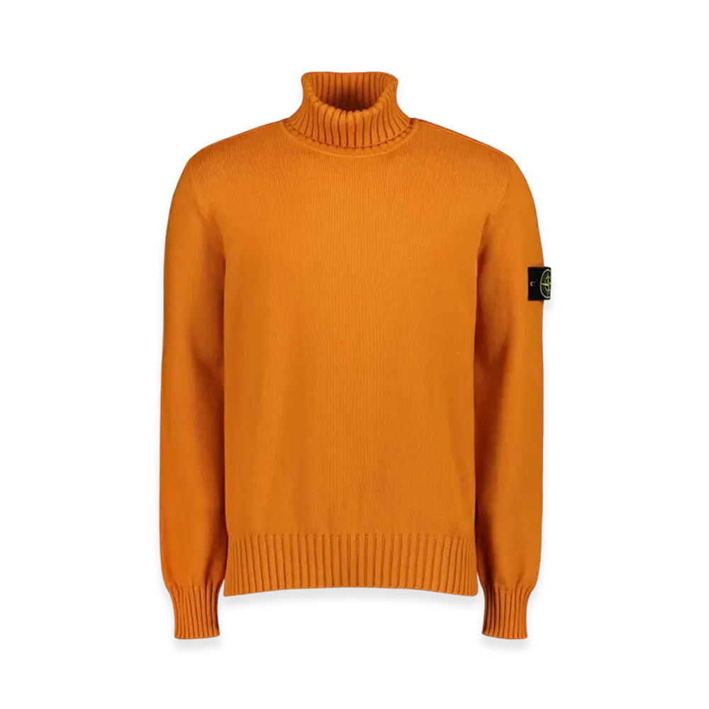 Stone Island 505A2 Turtleneck Knit - 23FW "Rust"