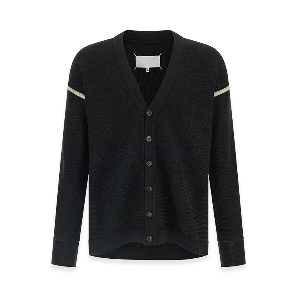 Maison Margiela Elbow Patch Cardigan "Black"