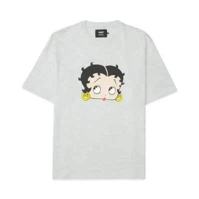 PALACE x Betty Boop T-Shirt "Grey Marl"