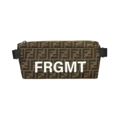 Fragment x FENDI Belt Bag FF Fabric "Brown"