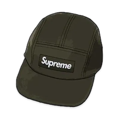 Supreme Wool Camp Cap "Olive" (24FW)