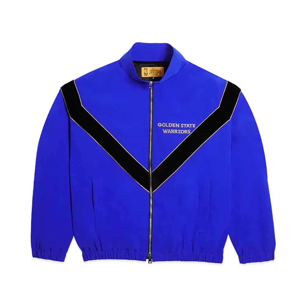 Just Don Golden State Warriors Track Jacket "Blue"