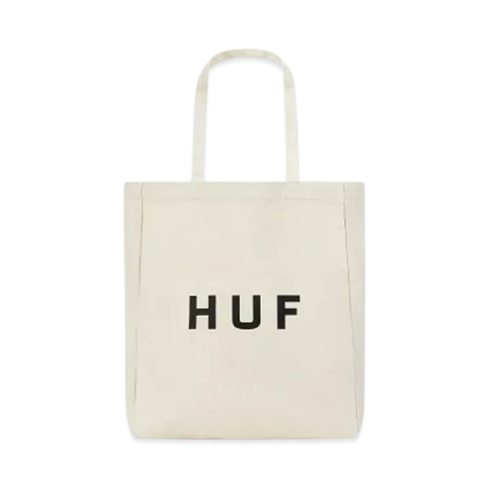 HUF OG Logo Tote Bag M "Natural"