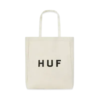 HUF OG Logo Tote Bag M "Natural"