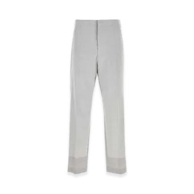 MM6 Maison Margiela Stretch Polyester Blend Pant "Grey"