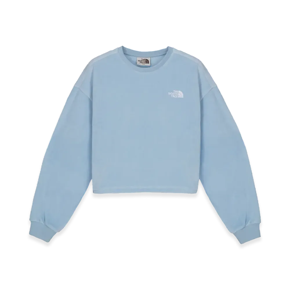 The North Face Velour Sweatshirts (W) "Powder Blue"