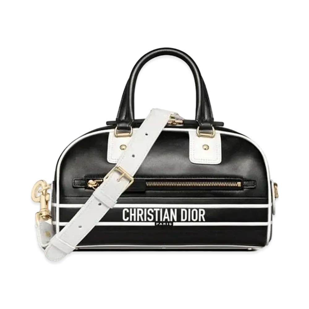 Dior Dior Vibe Small Bowling Bag Smooth Calfskin "Black"