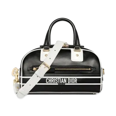 Dior Dior Vibe Small Bowling Bag Smooth Calfskin "Black"