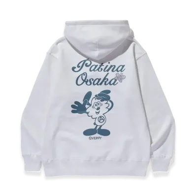 VERDY x Patina Osaka Sweatshirt Hoodie "White"