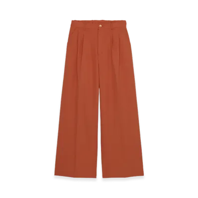 POINTLESS JOURNEY PJ Basic Slacks "Orange"