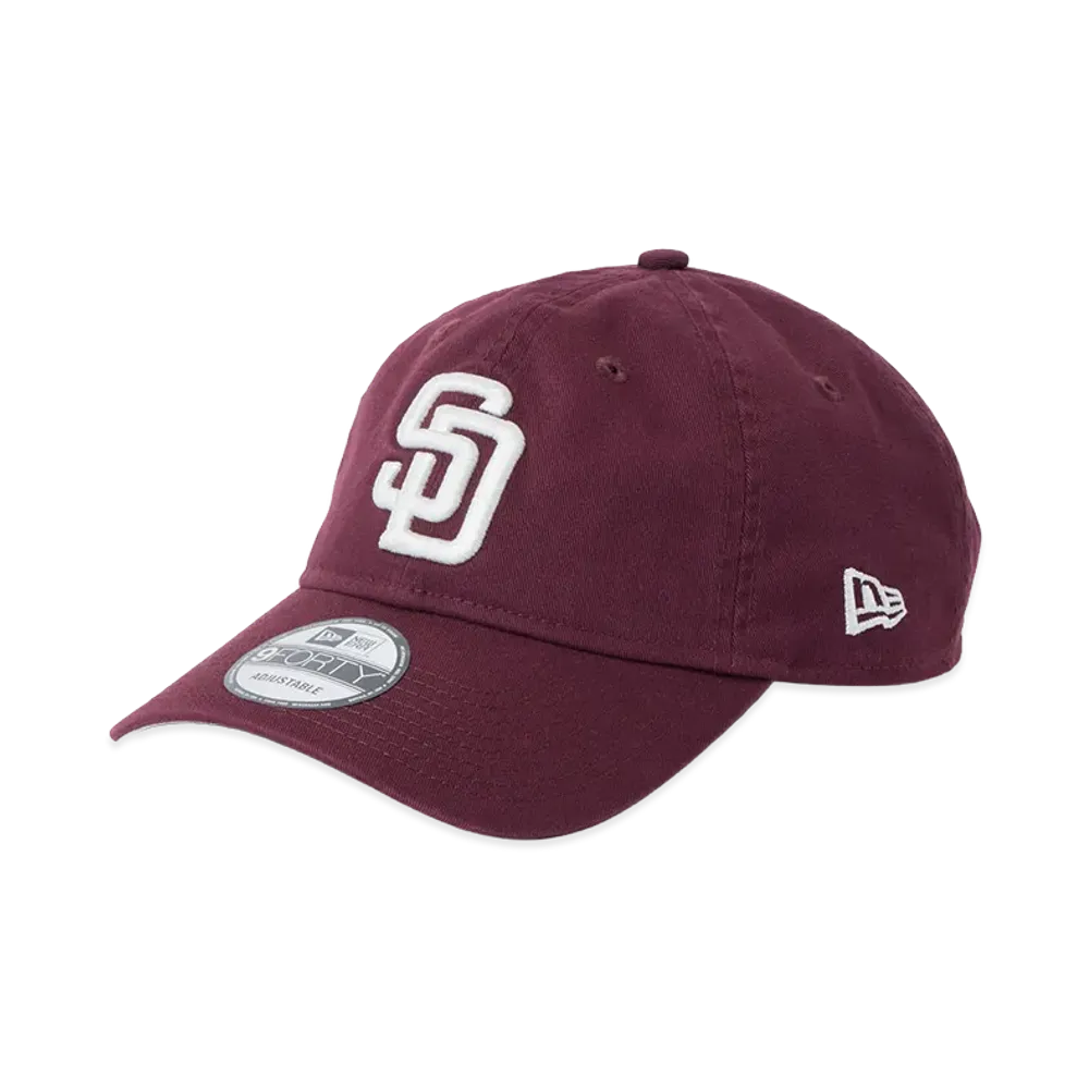 NEW ERA 9FORTY MLB Unstructured San Diego Padres "Maroon"