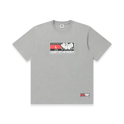 BlackEyePatch Big Sports Tag Tee "Heather Grey"