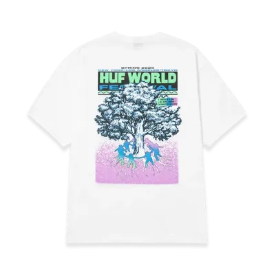 HUF World Festival Tee "White"