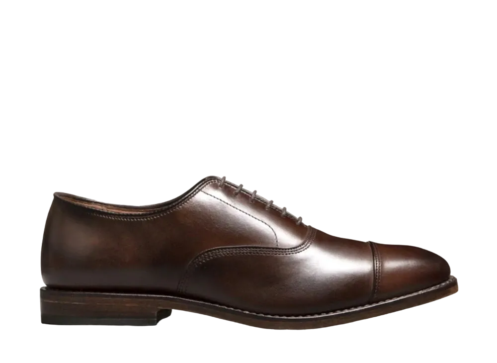Allen Edmonds Park Avenue Cap-toe Oxford Dress Shoe 65 "Mahogany" 4631 D