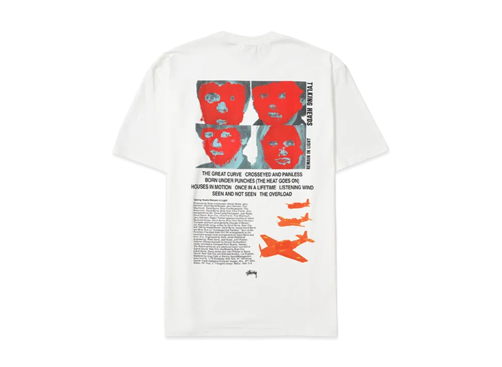 Stussy x Talking Heads Remain in Light Tee "White"