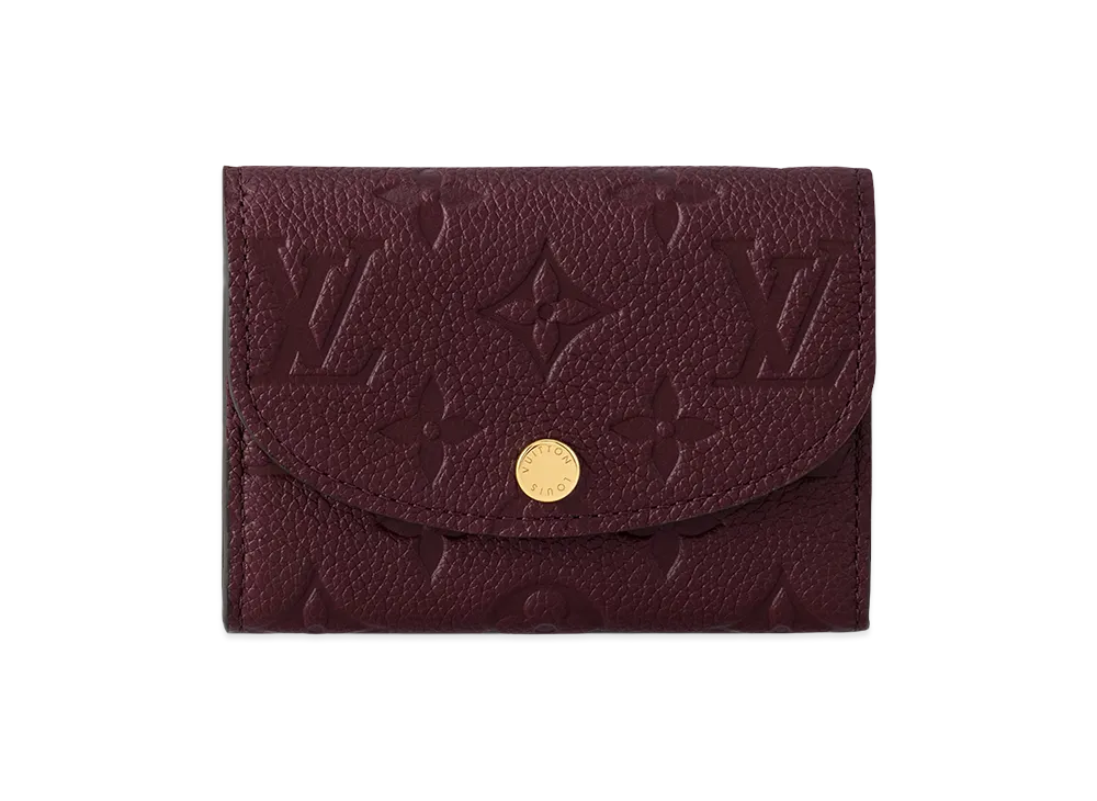 Louis Vuitton Rosalie Coin Purse "Grenat"