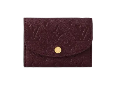 Louis Vuitton Rosalie Coin Purse "Grenat"