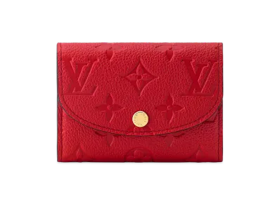 Louis Vuitton Rosalie Coin Purse "Rouge Louis"