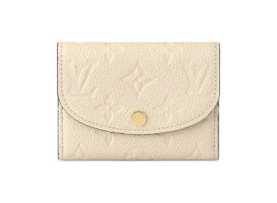 Louis Vuitton Rosalie Coin Purse "Creme"