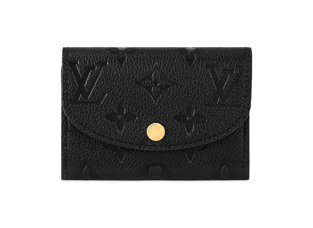 Louis Vuitton Rosalie Coin Purse "Black"