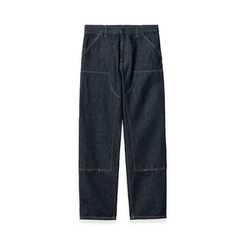 Carhartt WIP Double Knee Pant "Blue(Rinsed)"
