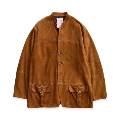 NICENESS Roker Trinity Leather Shirt Jacket "Camel"