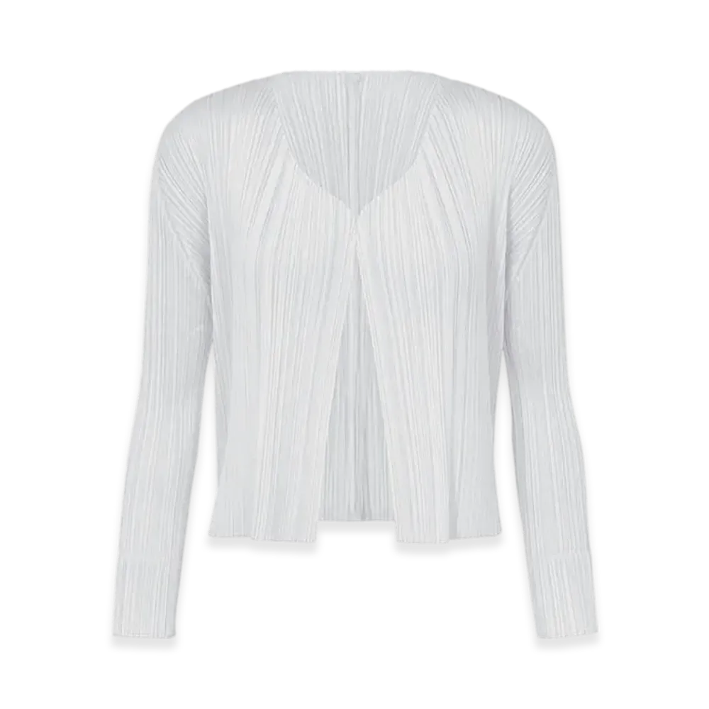 PLEATS PLEASE ISSEY MIYAKE Basics "Light Gray"