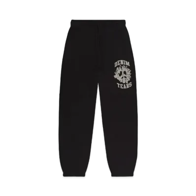 DENIM TEARS Denim University Sweat Pants "Black"