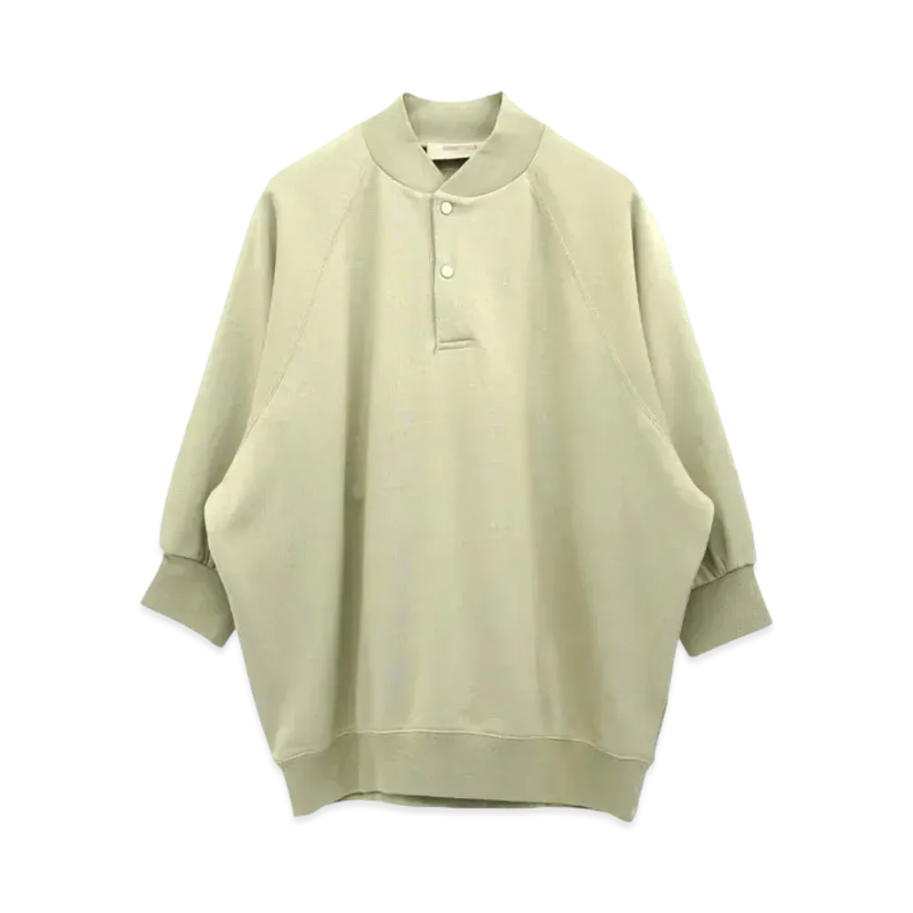 FEAR OF GOD ESSENTIALS HENLEY "Sea Foam"