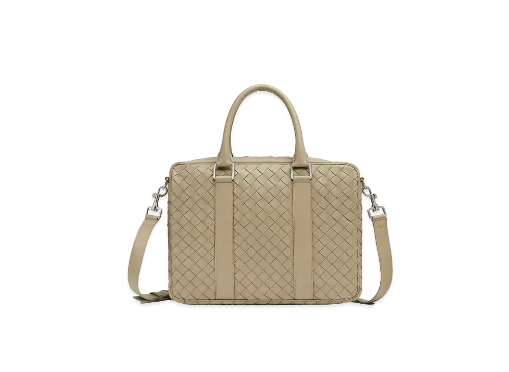 Bottega Veneta Classic Intrecciato "Taupe"