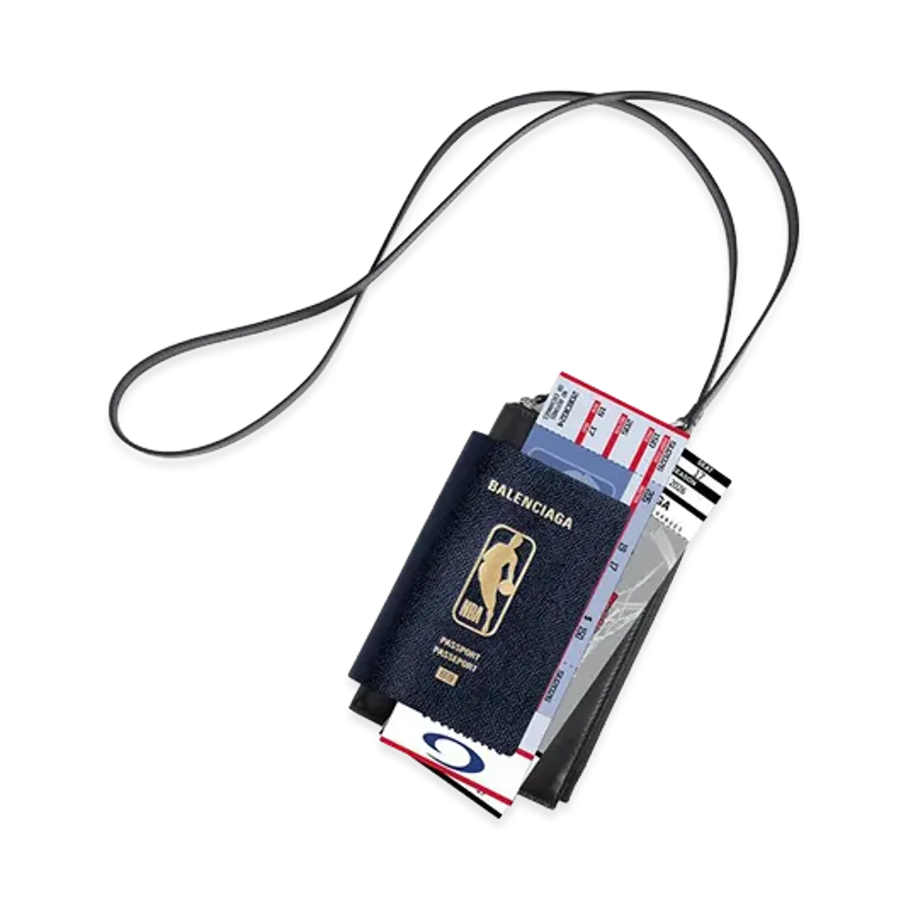 BALENCIAGA x NBA Collaboration Passport Phone Holder "Blue"