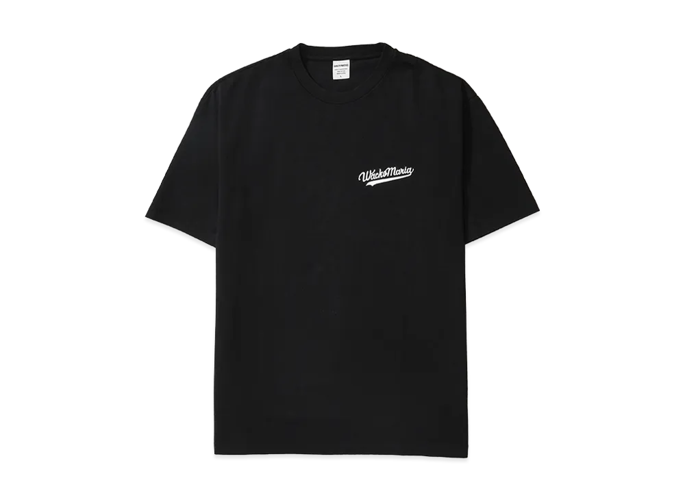 WACKO MARIA Washed Heavy Weight T-Shirt "Black"