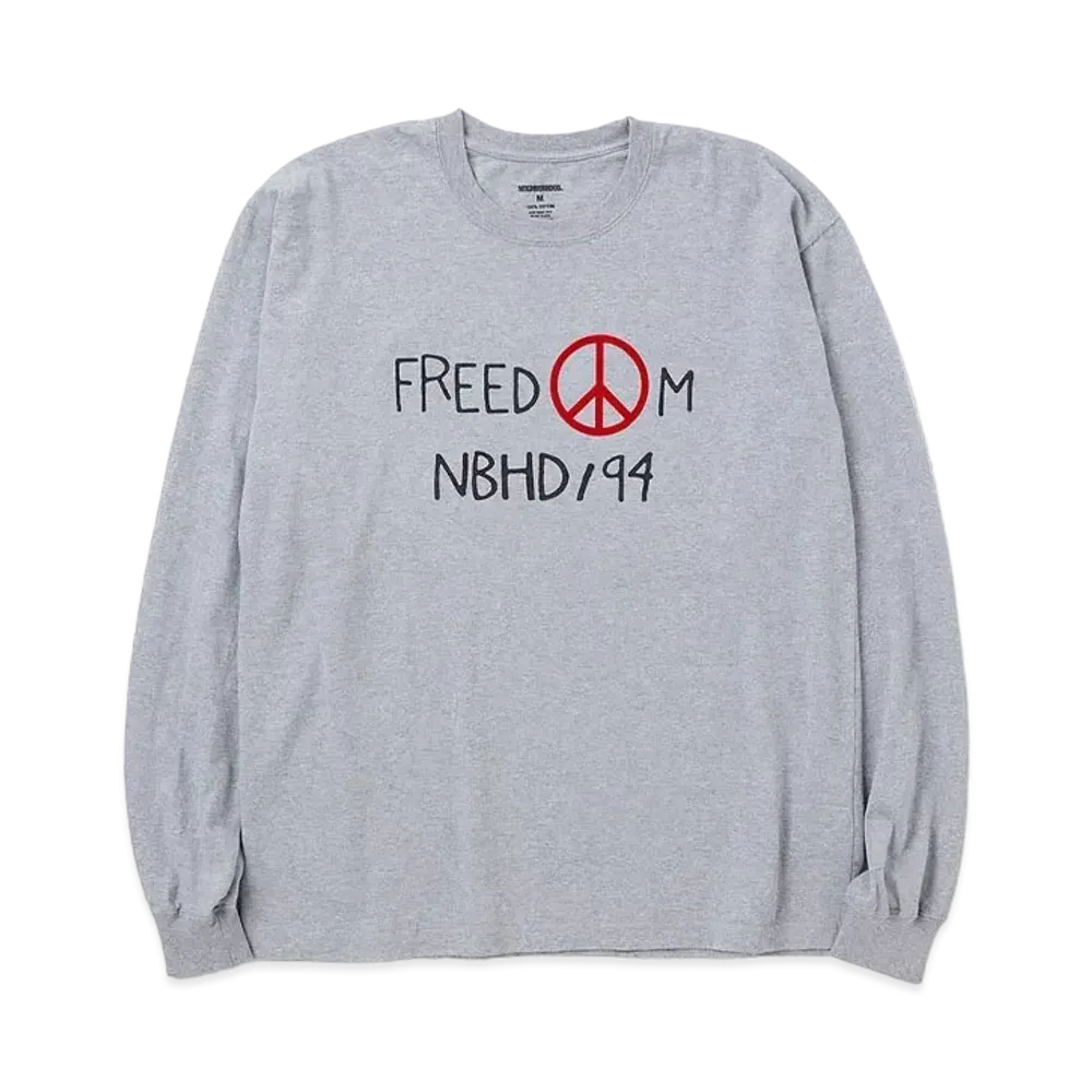 NEIGHBORHOOD 24SS NH Tee LS-8 "Gray"