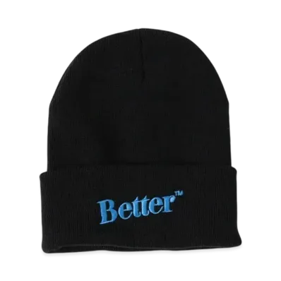 BEAMS x Better (TM) Gift Shop Standard Logo Beanie "Black"