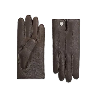 Hermes Clou de Selle II Gloves "Moka"
